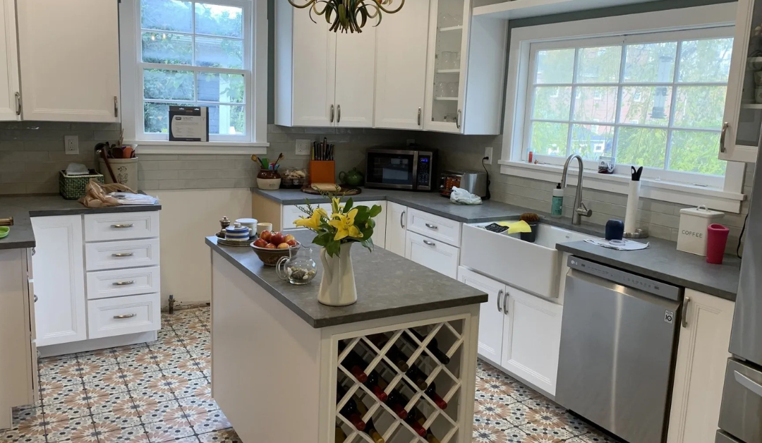 Where Flowers Bloom, a Kitchen is Remodelled