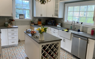 Where Flowers Bloom, a Kitchen is Remodelled